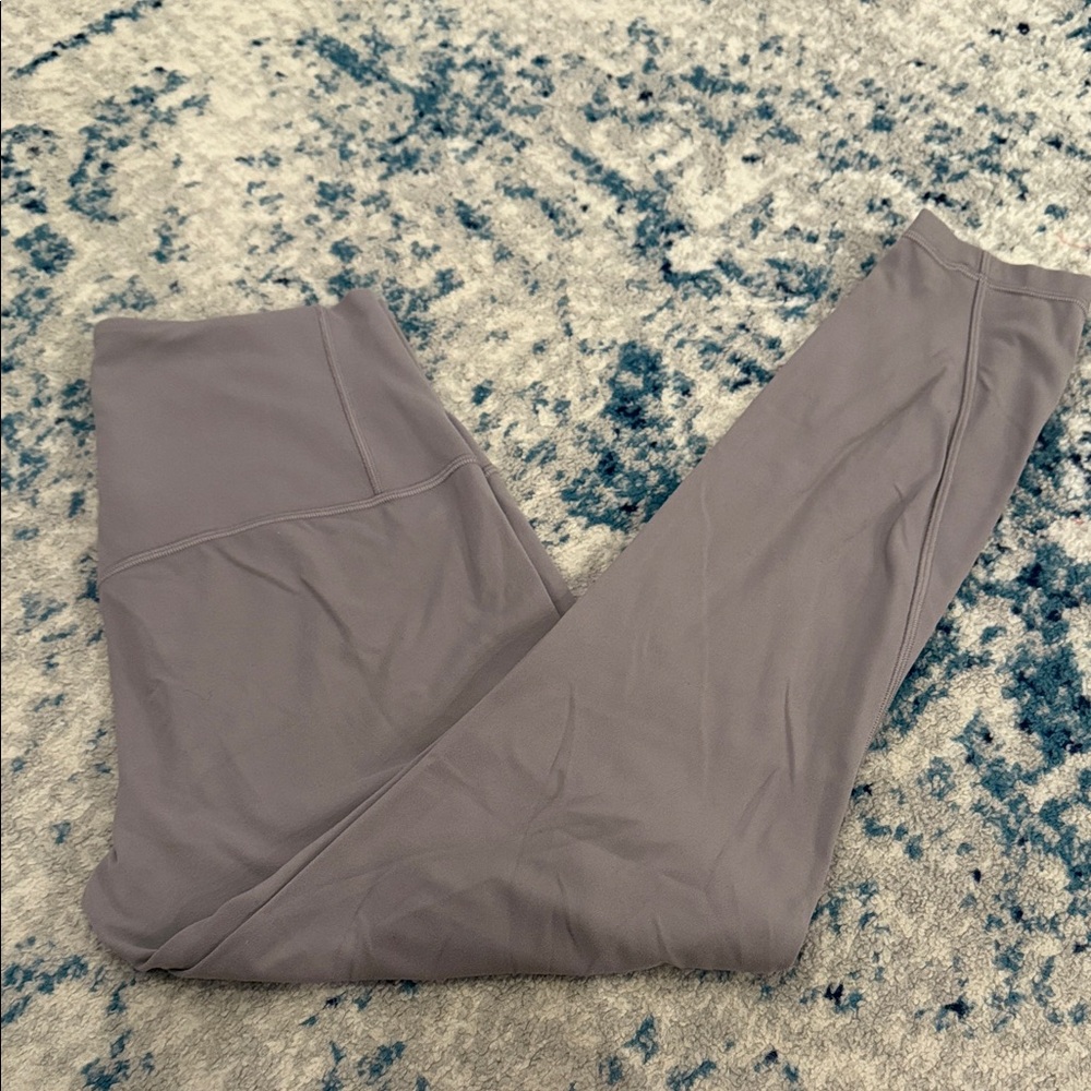 Lululemon Athletica Women's Purple-Gray Leggings - NO SIZE TAG